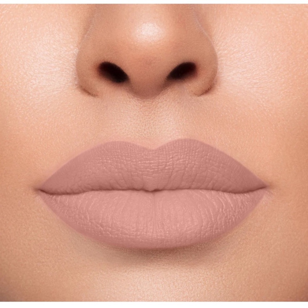 Morphe Mega Matte Lipstick Bare All Pale Apricot Nude Full Coverage 3.5g 0.12oz - Picture 3 of 4